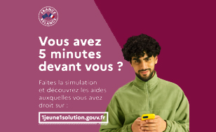 Vous avez 5 minutes ? Trouvez vos aides en quelques clics avec « 1 jeune, 1 solution »