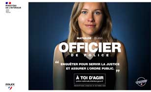 La police nationale recrute de futurs officiers de police