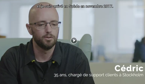 Cédric en Suède