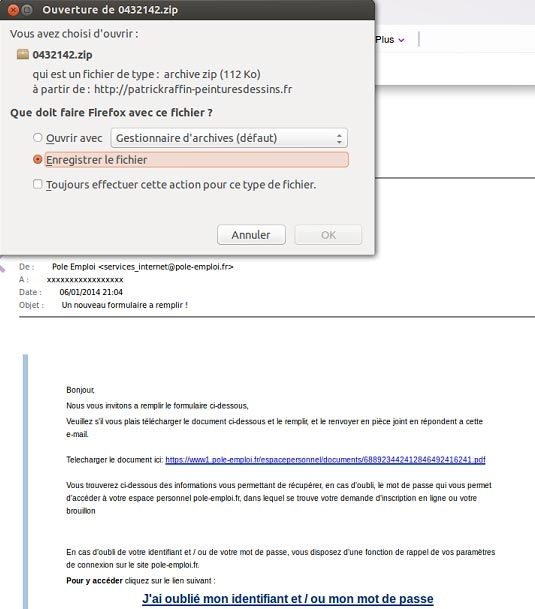 fauxmails55905.jpg (Attention ! Mise en garde contre la réception d'e-mails...