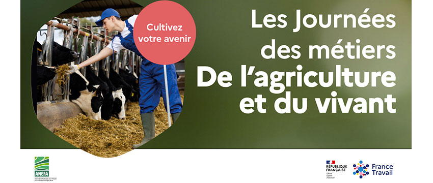 Les journées des métiers de l'agriculture et du vivant
