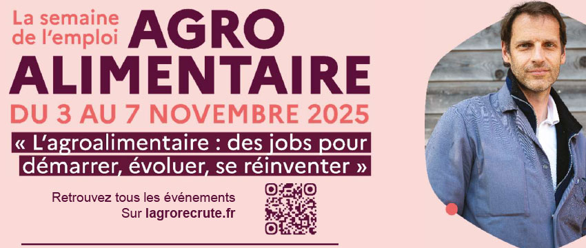 semaine métiers de l'agroalimentaire