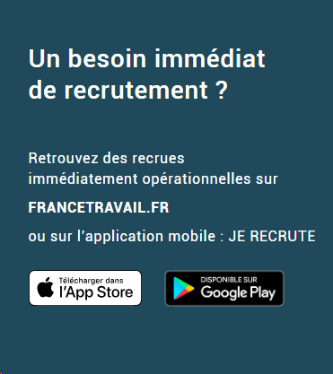 visuel application Je recrute