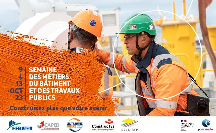 Semaine des métiers du Bâtiment et des Travaux Publics