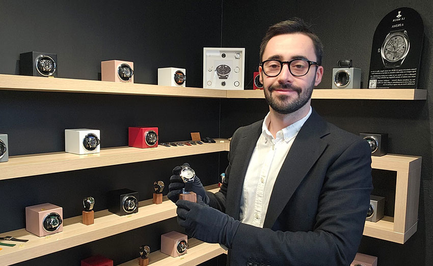 Création et reprise d'entreprise : Jean-Dominique Le Meur horloger créateur