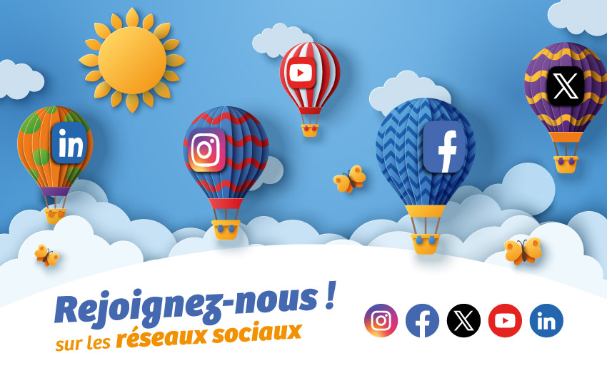 Rejoignez-nous sur les réseaux sociaux France Travail Corse