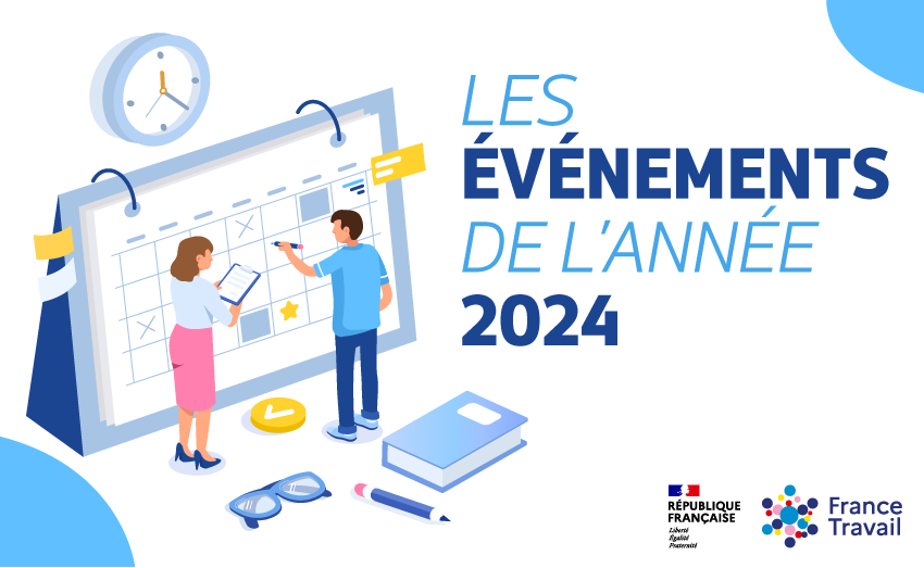 Les évènements de l'année 2024 France Travail Corse