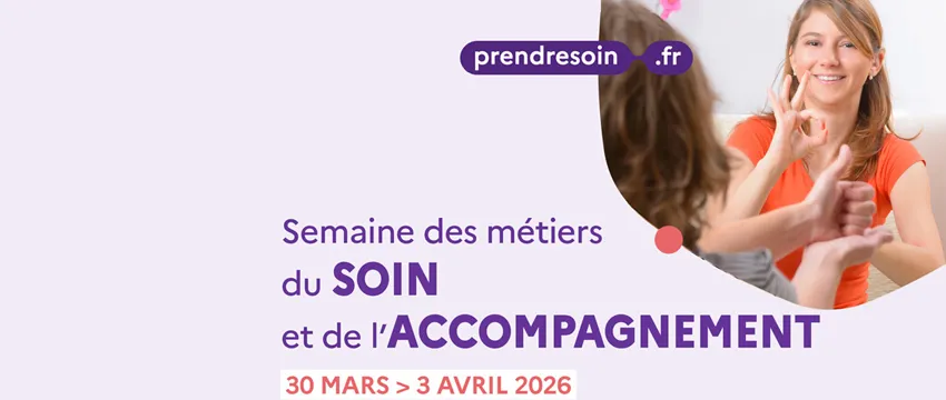 visuel semaine des métiers du soin
