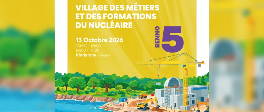 Visuel village des métiers et des formations du Nucléaire
