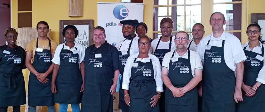 Visuel groupe candidats Restaurant éphémère