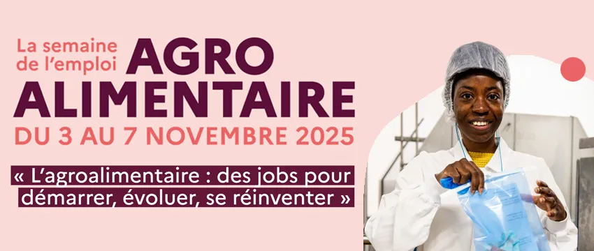 Visuel semaine de l’emploi agroalimentaire