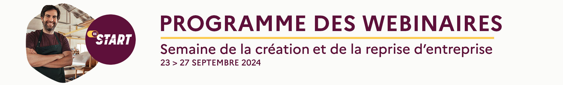 ReStart - Semaine de la création et de la reprise d'entreprise