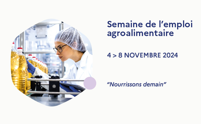 Semaine des métiers de l'agroalimentaire 2024