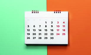 Calendrier des paiements