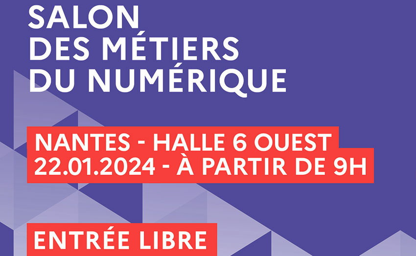 Salon des métiers du numérique France Travail