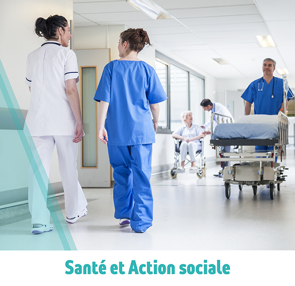 Secteur santé et action sociale en Pays de la Loire