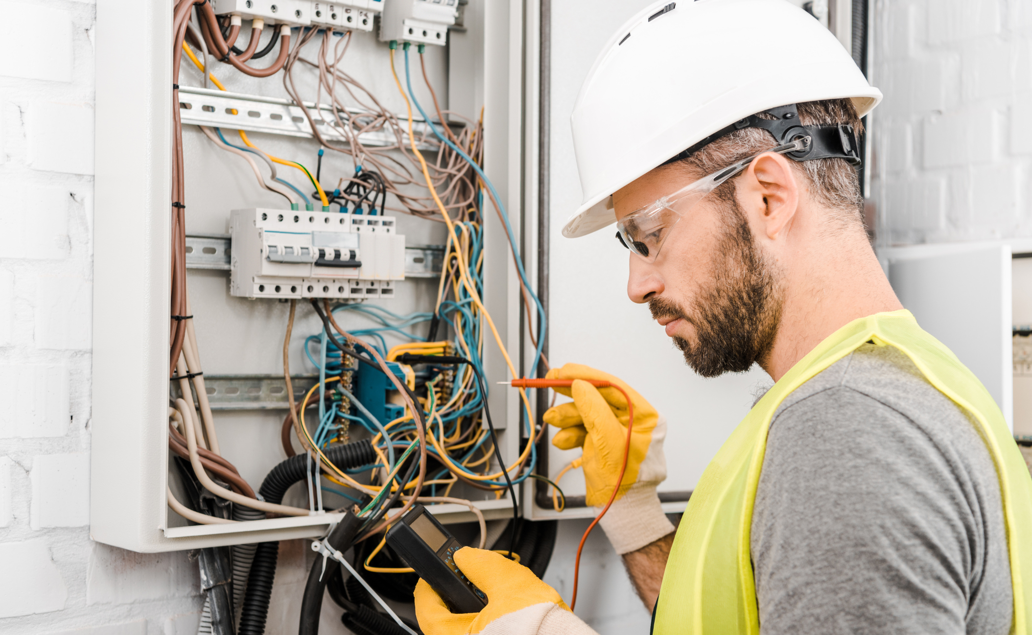 photo d'un éléctricien