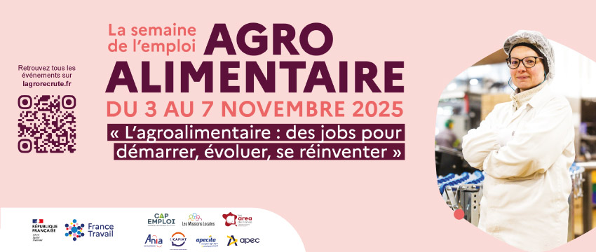 Semaine de l'emploi agroalimentaire en Provence-Alpes-Côte d'Azur.
